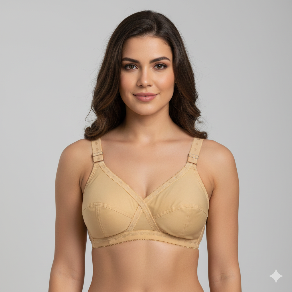 Everyday Comfort Non-Wired Cotton Support Bra
