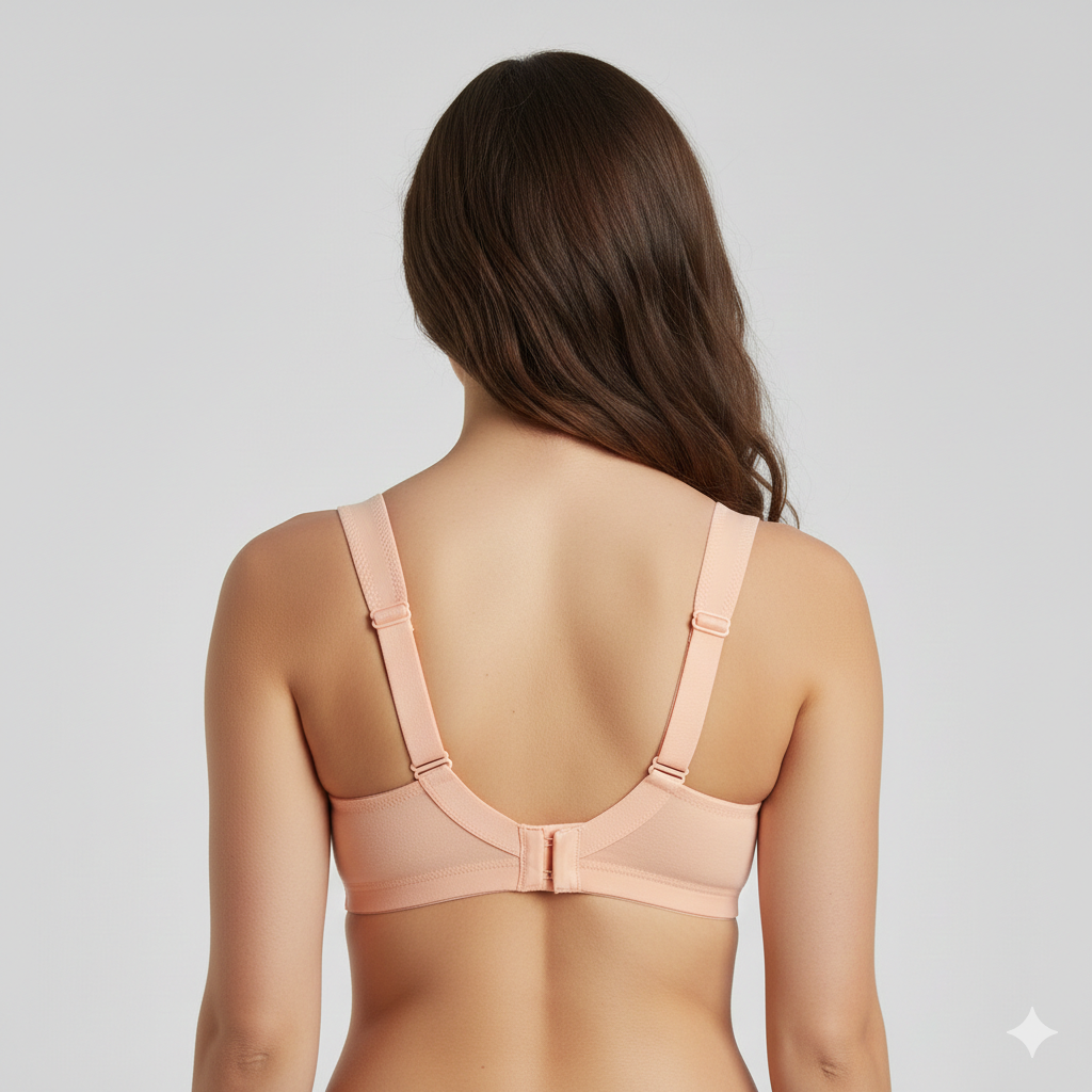 Everyday Comfort Non-Wired Cotton Support Bra(Pack of 3)